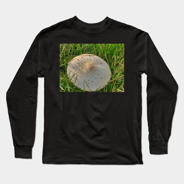 White Mushroom Long Sleeve T-Shirt by EstudioAreito39